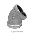 CODO GALVANIZADO 45°