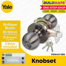 CERRADURA PERILLA YALE